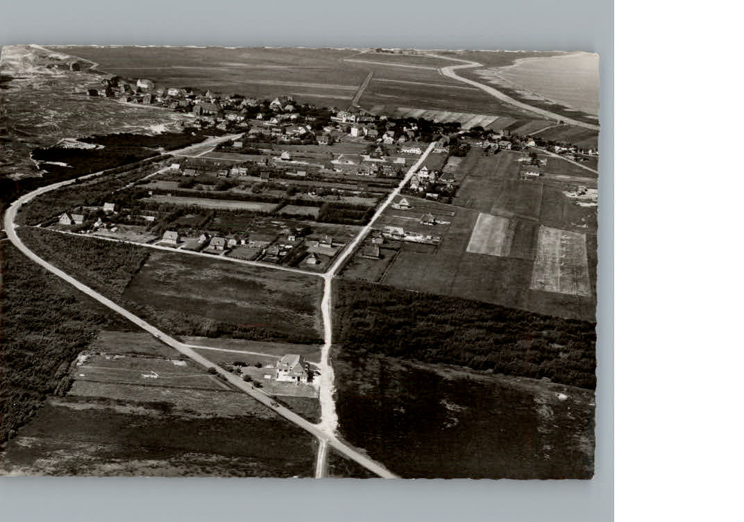 Norddorf Amrum Fliegeraufnahme