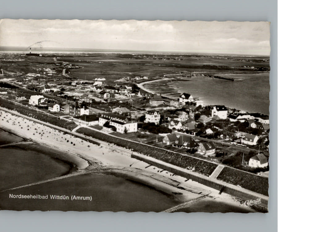 Wittduen Amrum Fliegeraufnahme