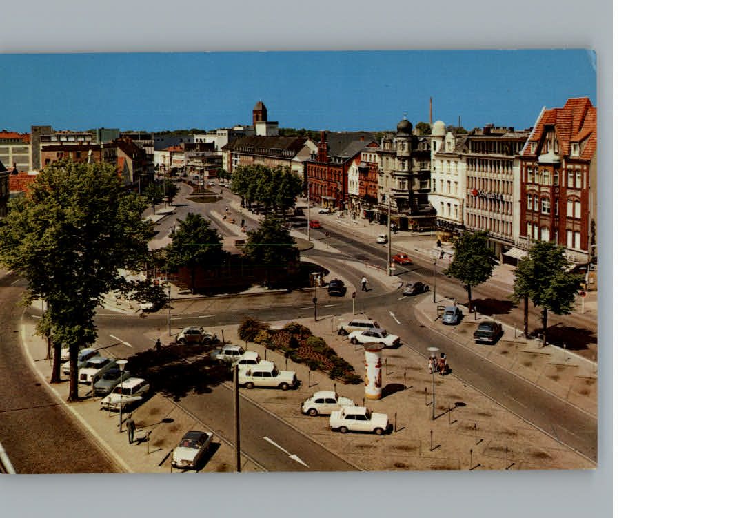 Neumuenster Schleswig-Holstein Litfasssaeule