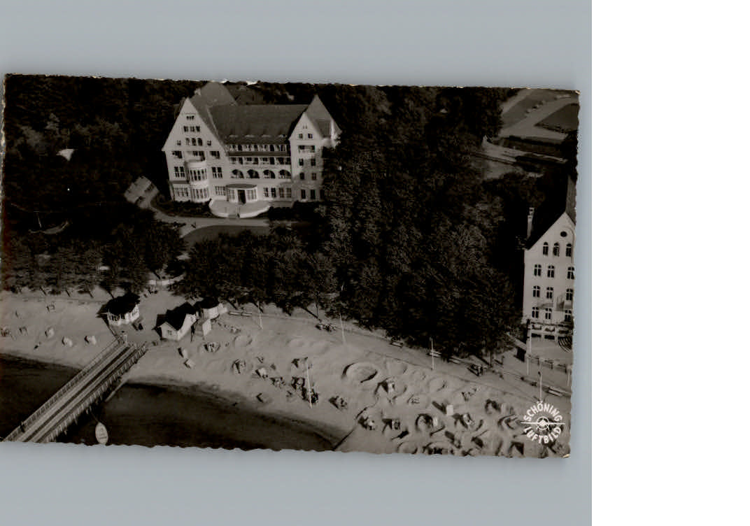 Gluecksburg Ostseebad Fliegeraufnahme