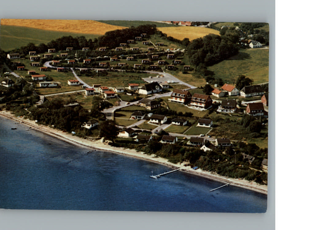 Gluecksburg Ostseebad Fliegeraufnahme