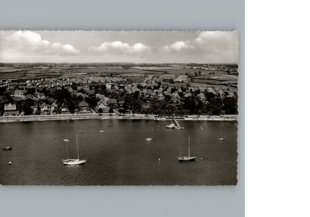 Eckernfoerde Fliegeraufnahme