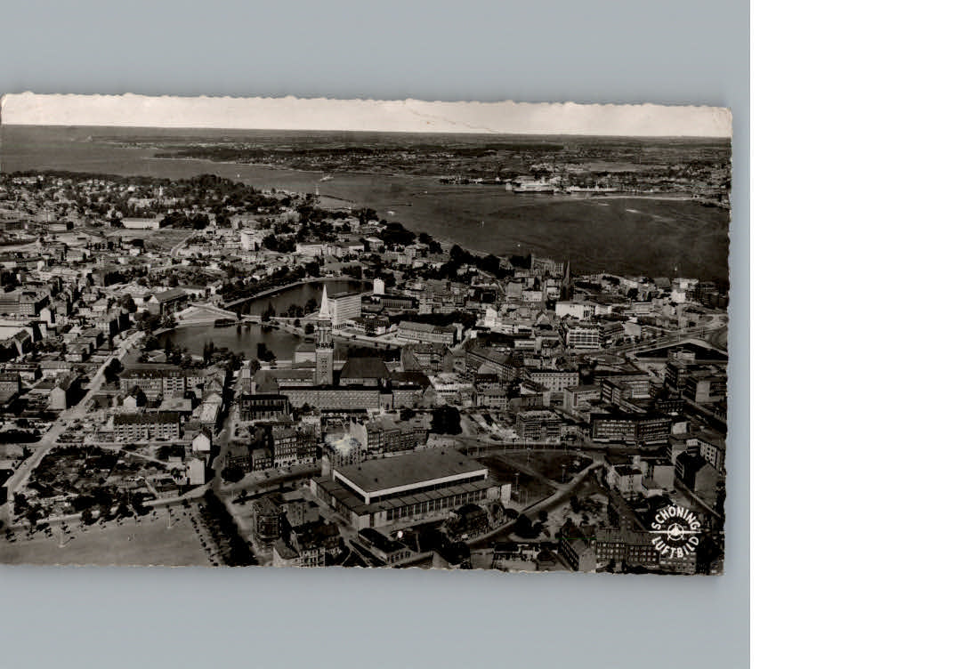 Kiel Ostsee Fliegeraufnahme