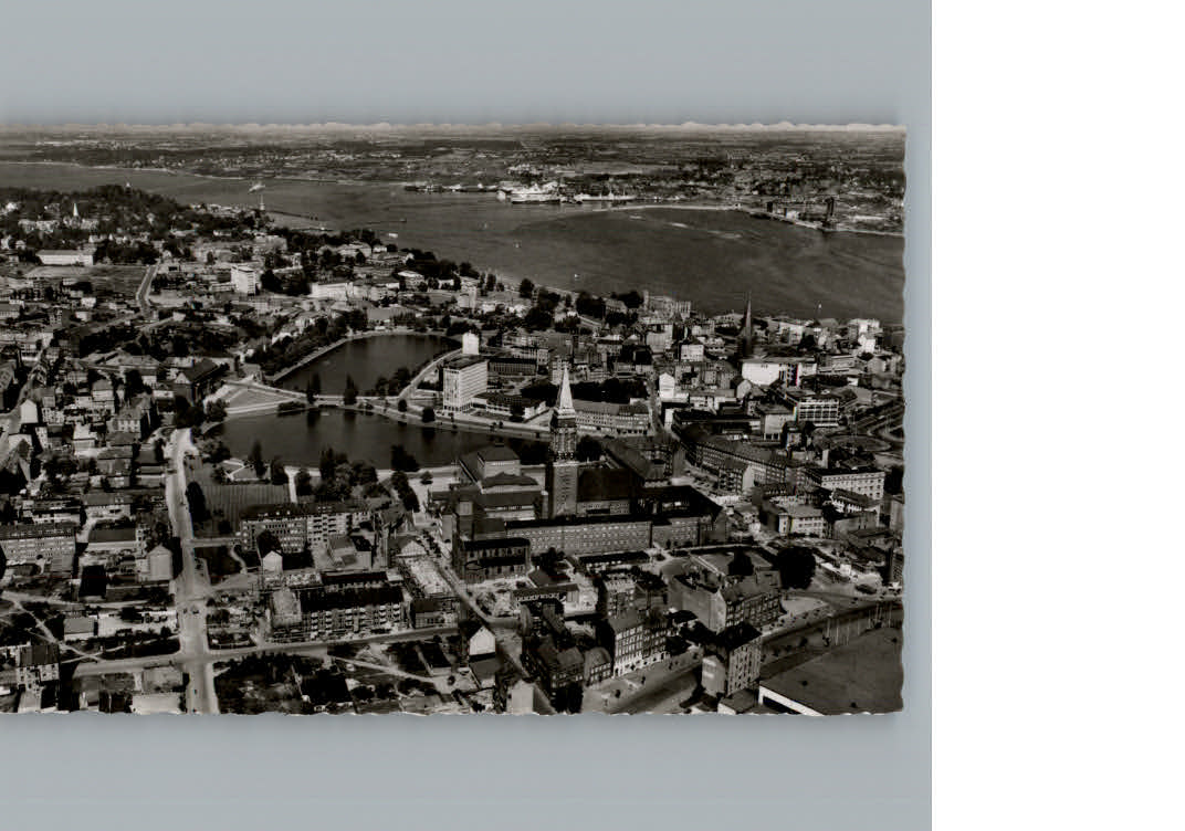 Kiel Ostsee Fliegeraufnahme