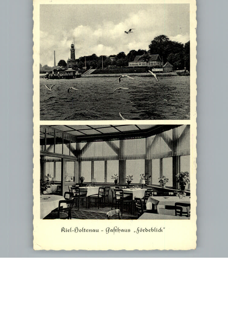 Kiel Ostsee Gasthaus Foerderblick Leuchtturm