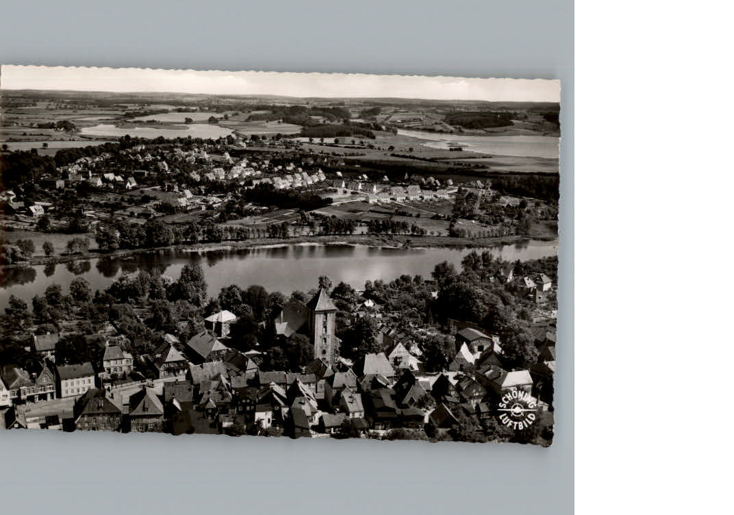 Preetz Holstein Fliegeraufnahme