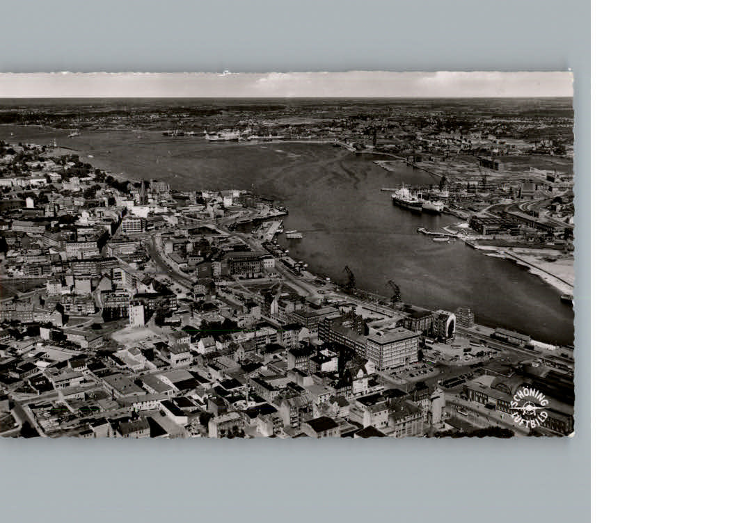 Kiel Ostsee Fliegeraufnahme