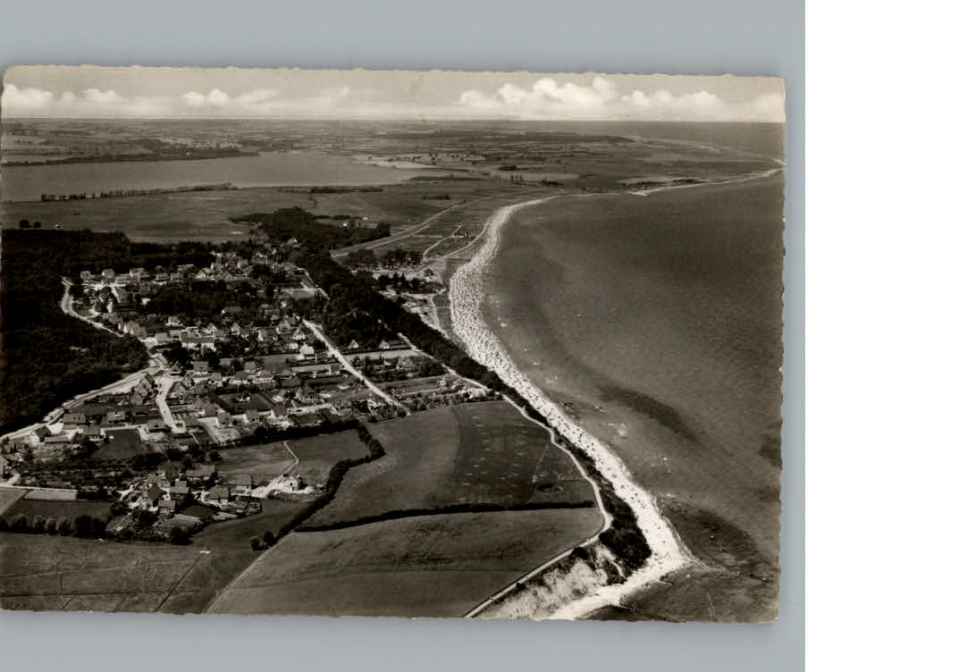 Hohwacht Ostsee Fliegeraufnahme