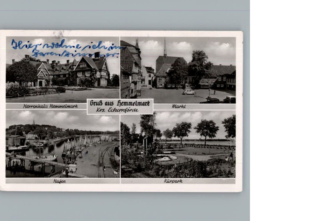 Hemmelmark Hafen Markt Kurpark Herrenhaus Hemmelmark