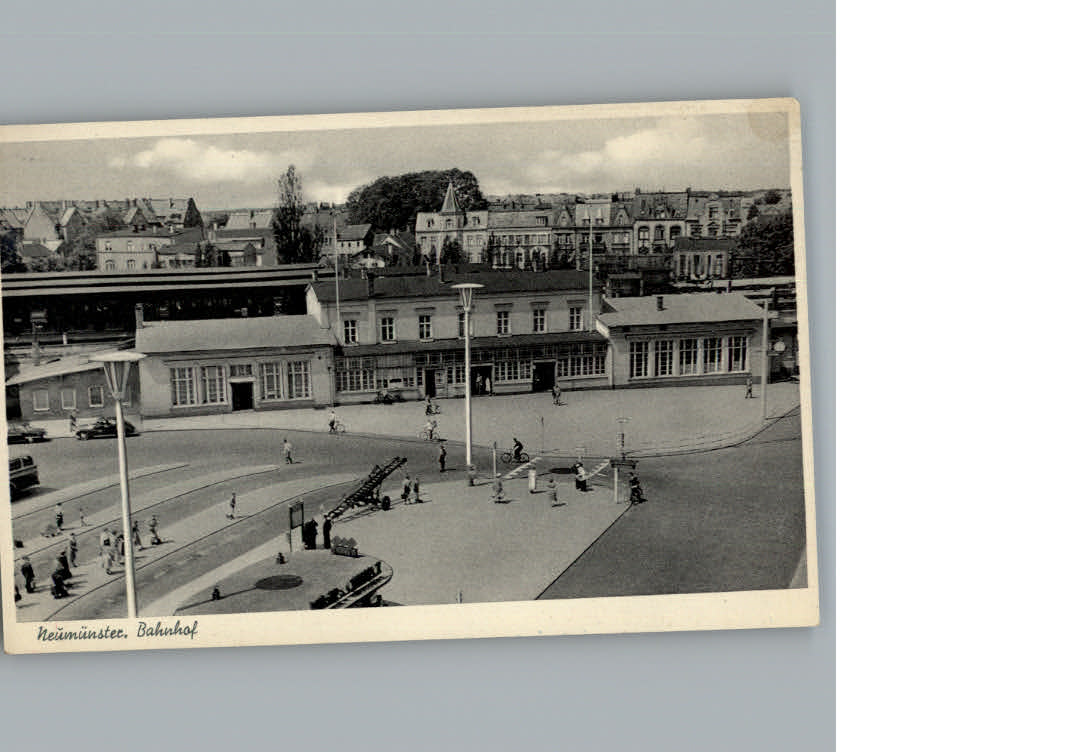 Neumuenster Schleswig-Holstein Bahnhof