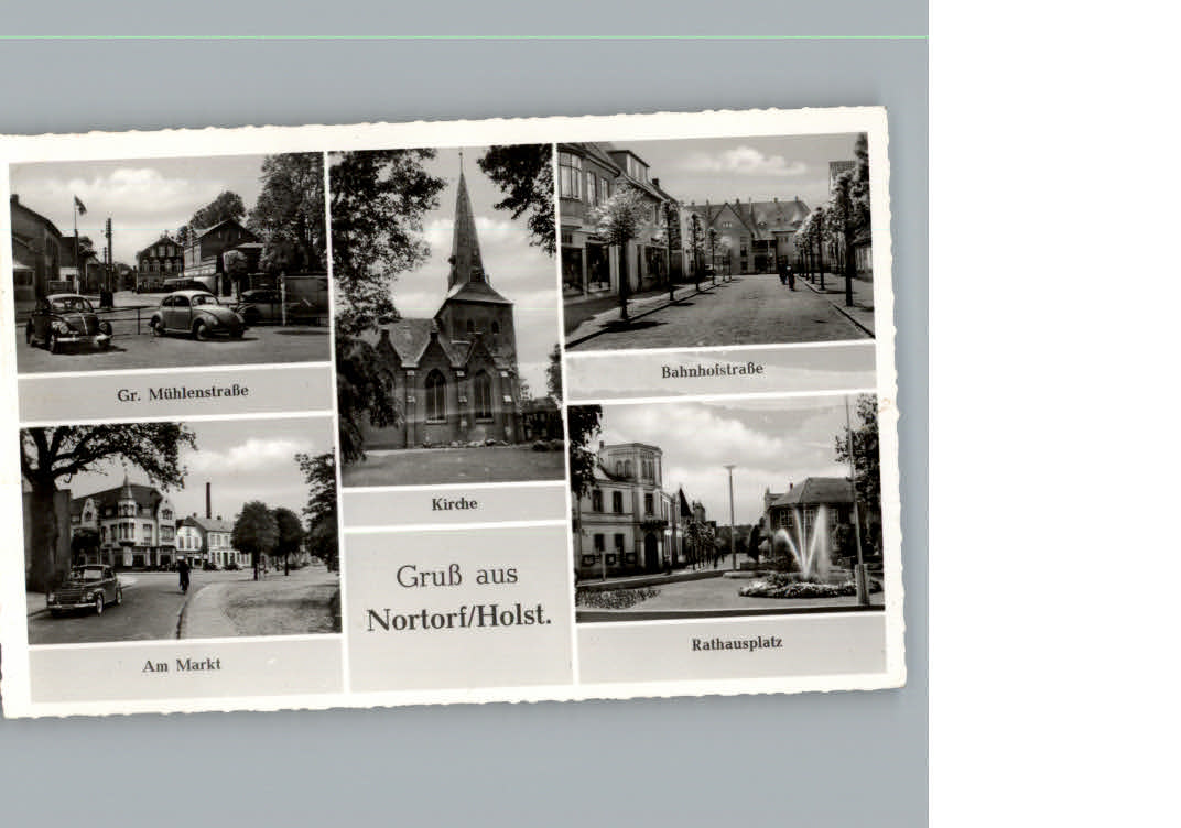 Nortorf Neumuenster Muehlenstrasse Bahnhofstrasse