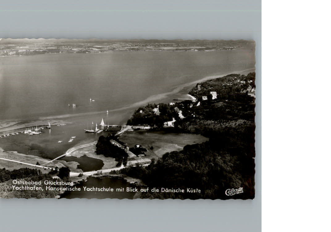 Gluecksburg Ostseebad Fliegeraufnahme