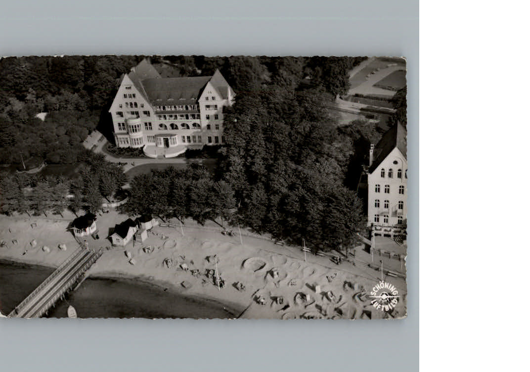 Gluecksburg Ostseebad Fliegeraufnahme