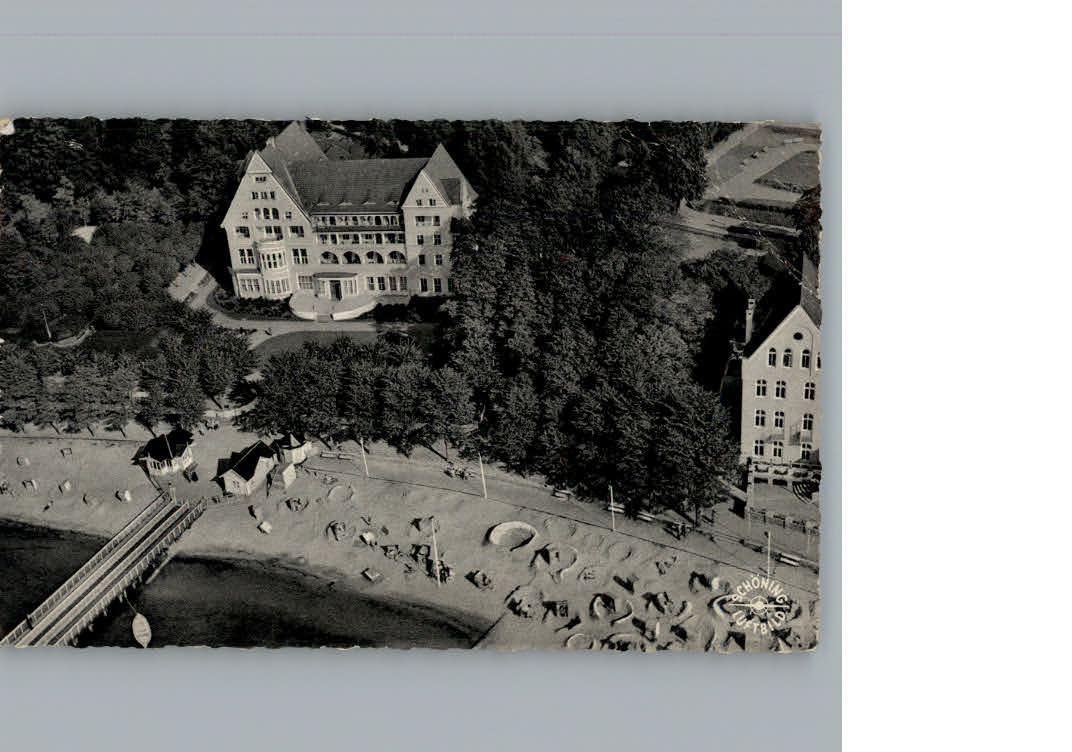 Gluecksburg Ostseebad Fliegeraufnahme