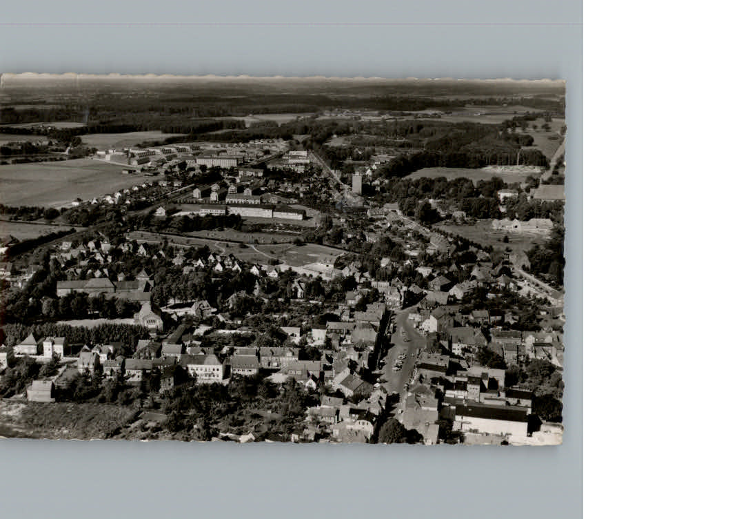 Preetz Holstein Fliegeraufnahme