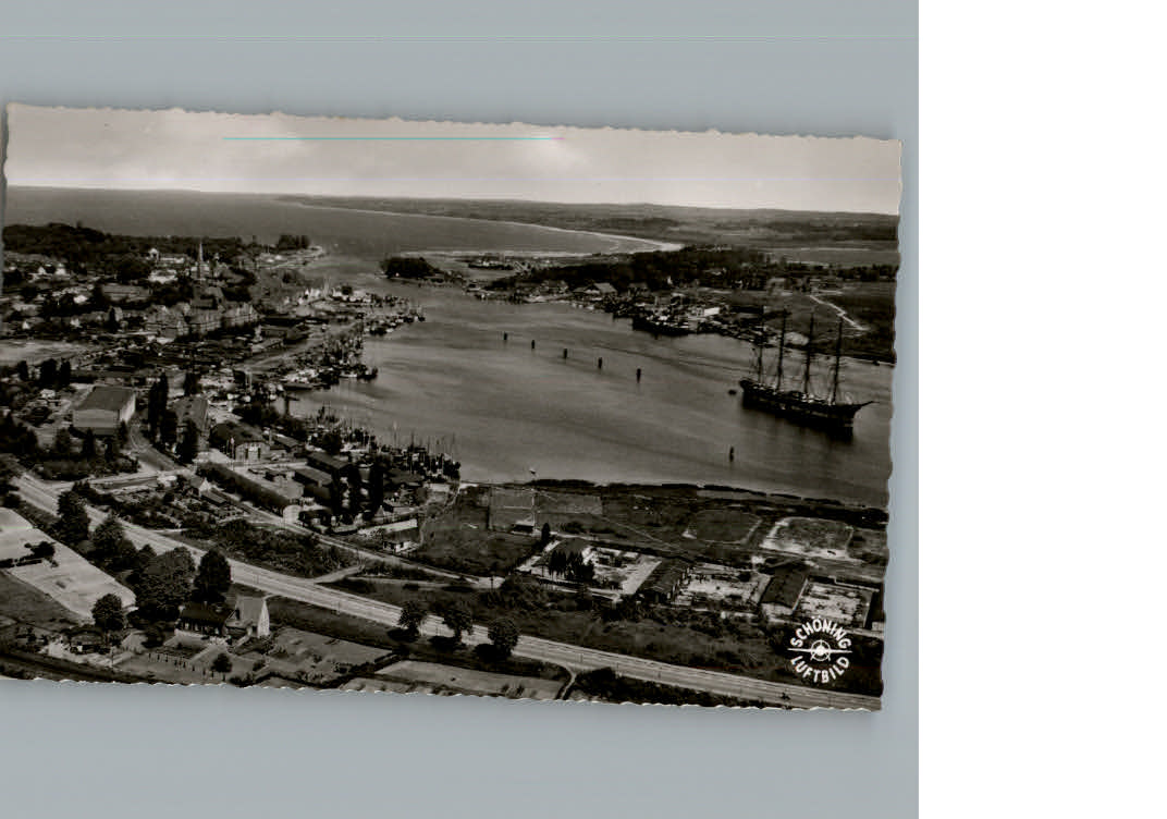 Travemuende Ostseebad Fliegeraufnahme