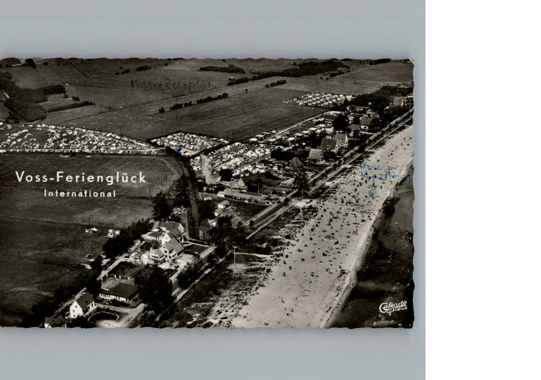 Haffkrug Ostseebad Fliegeraufnahme