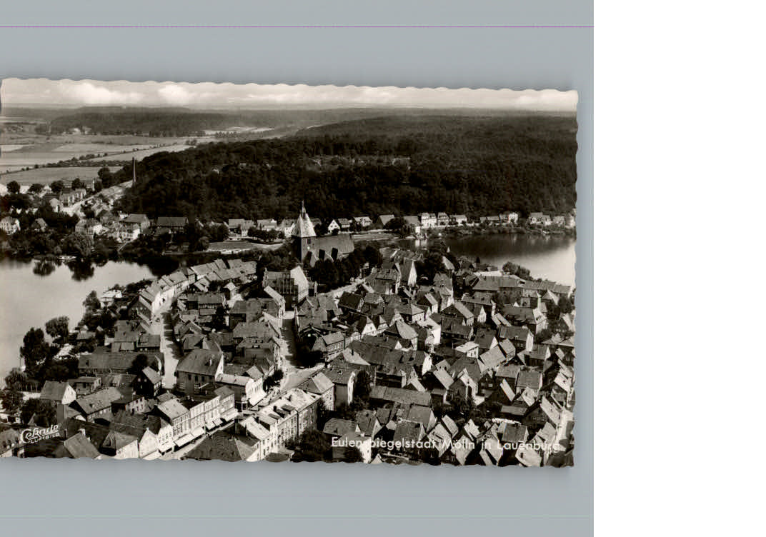 Moelln Lauenburg Fliegeraufnahme