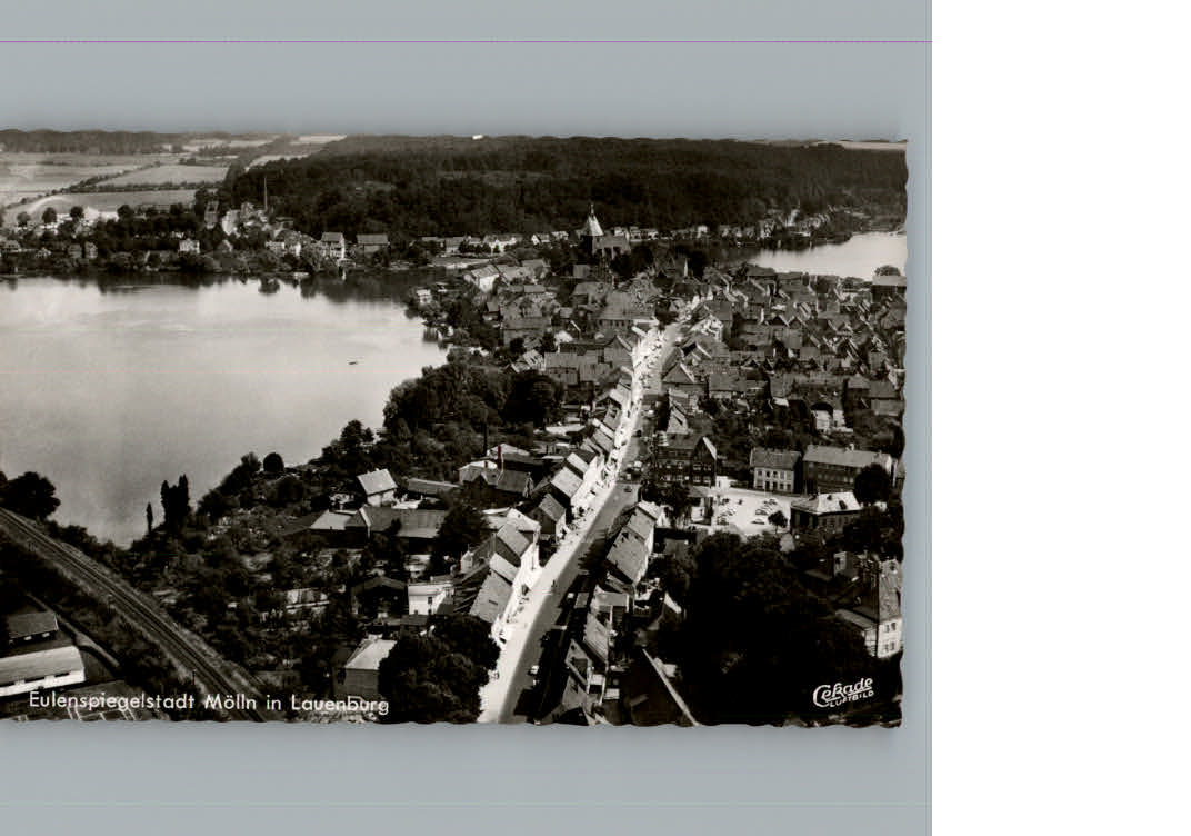 Moelln Lauenburg Fliegeraufnahm