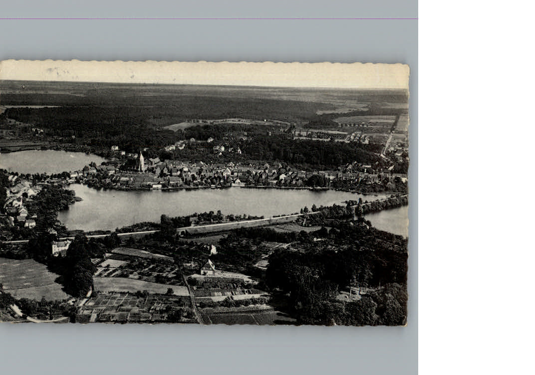 Moelln Lauenburg Fliegeraufnahme