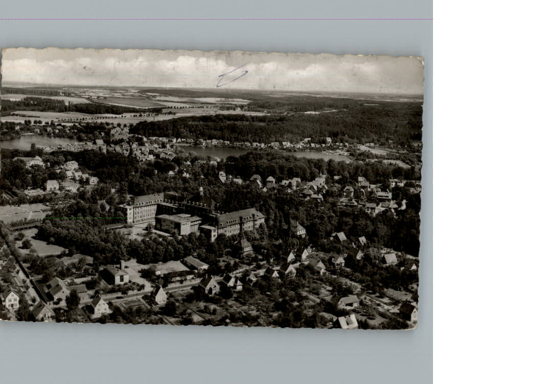 Moelln Lauenburg Fliegeraufnahme