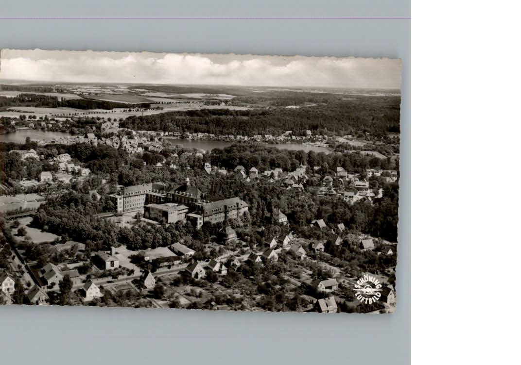 Moelln Lauenburg Fliegeraufnahme