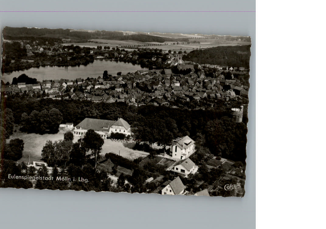 Moelln Lauenburg Fliegeraufnahme
