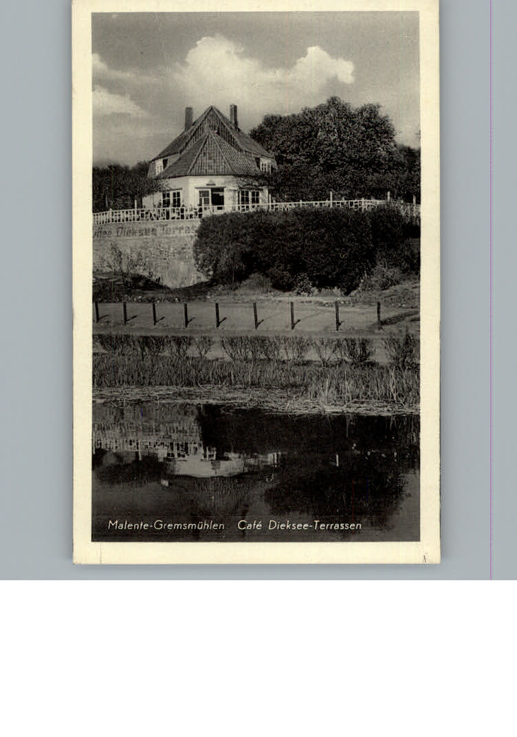 Malente-Gremsmuehlen Cafe Dieksee-Terrassen