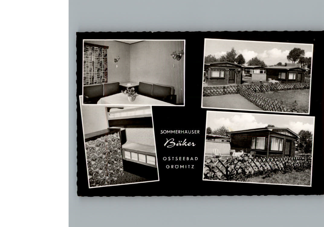 Groemitz Ostseebad Sommerhaeuser Baeker