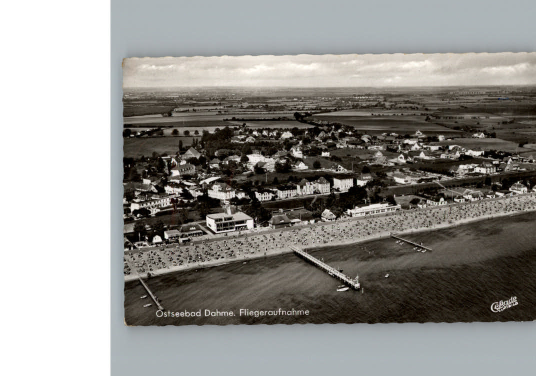 Dahme Ostseebad Fliegeraufnahme