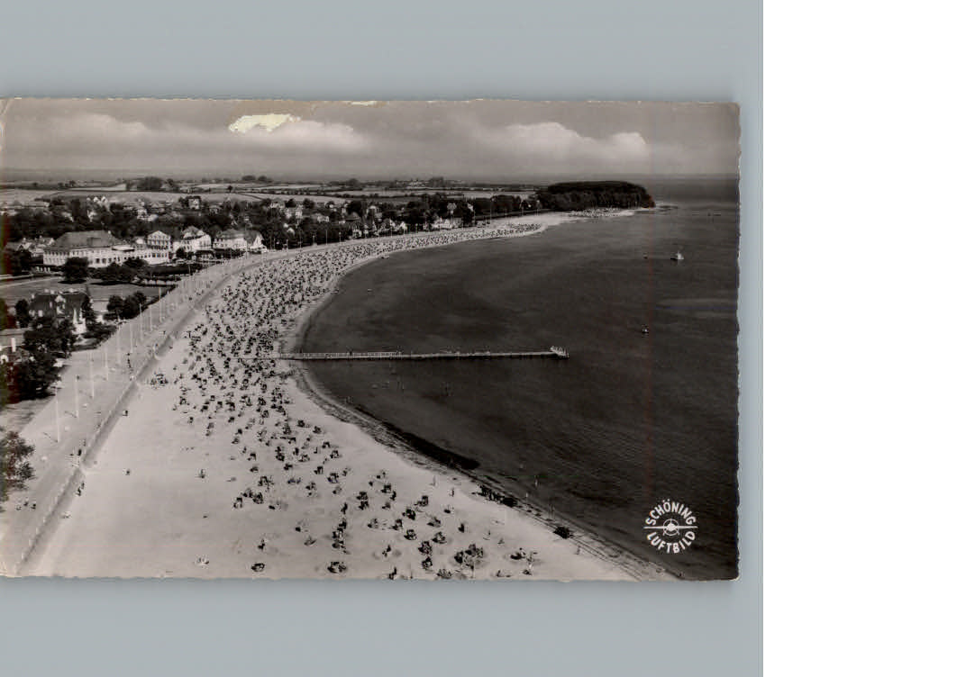 Travemuende Ostseebad Fliegeraufnahme