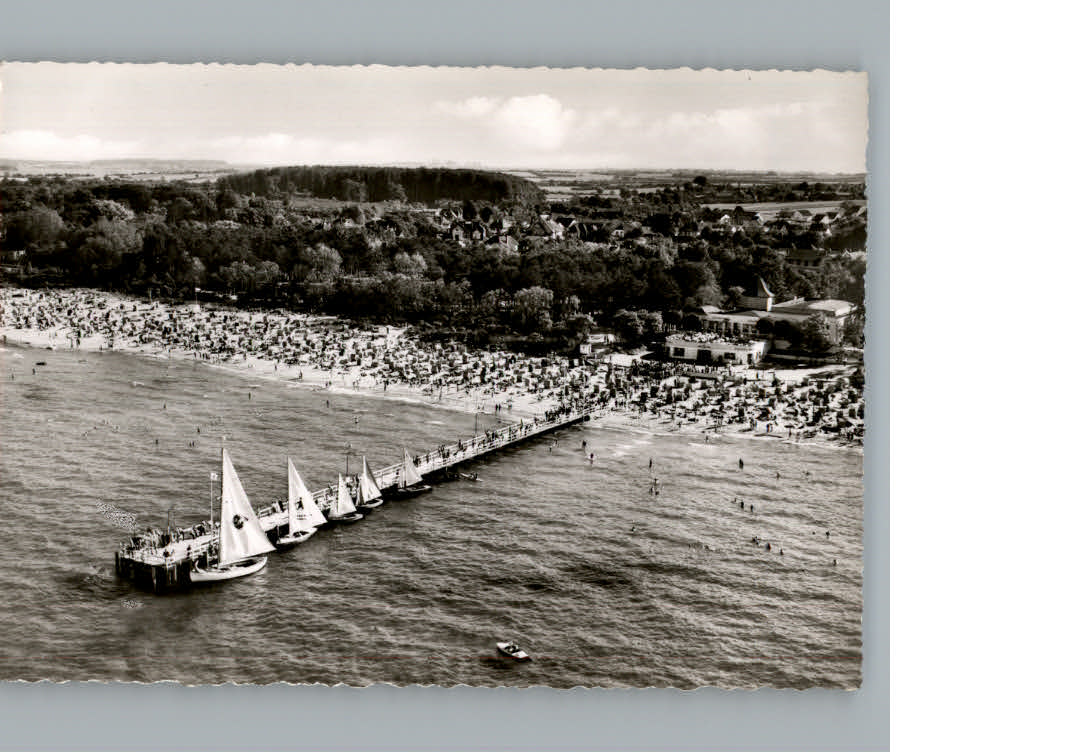 Timmendorfer Strand Fliegeraufnahme