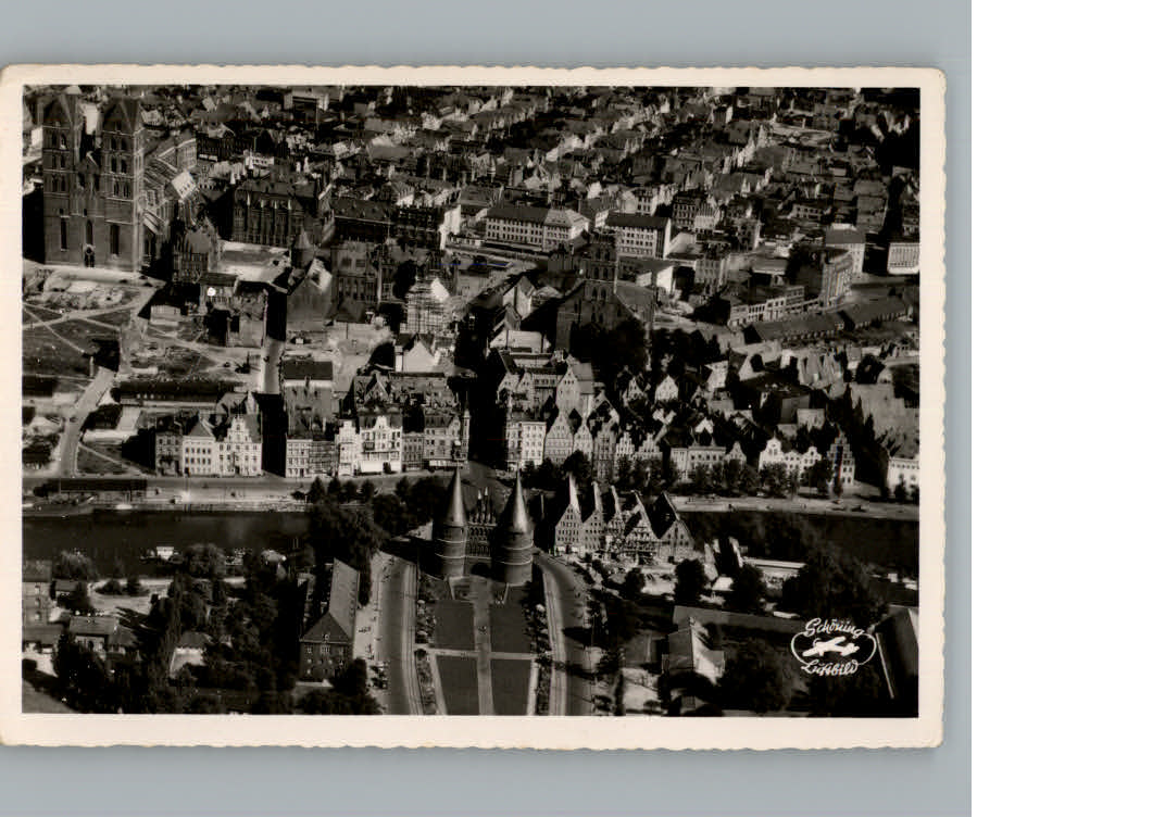 Luebeck Fliegeraufnahme