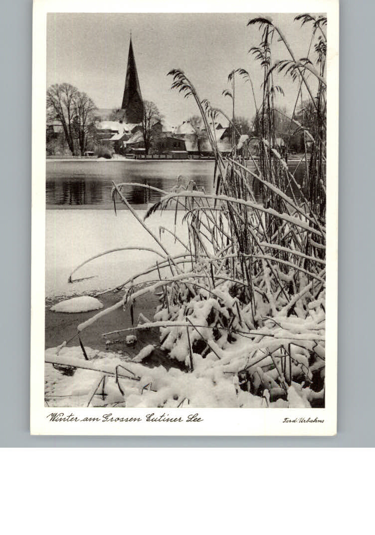 Eutin Winter-Karte