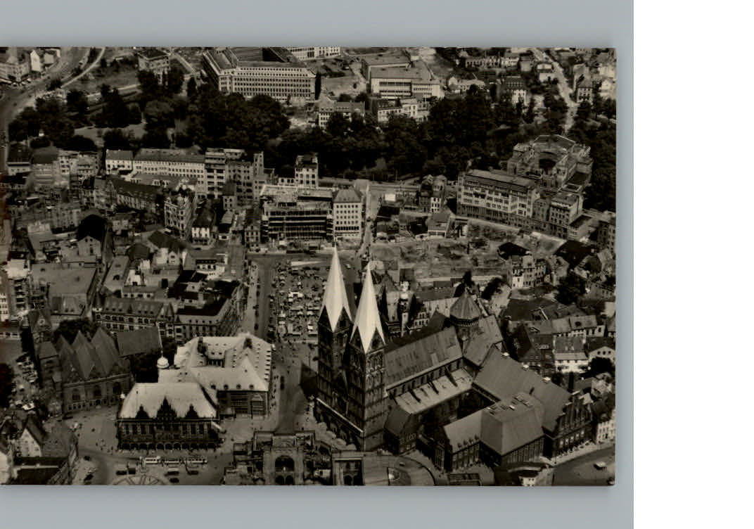 Bremen Fliegeraufnahme