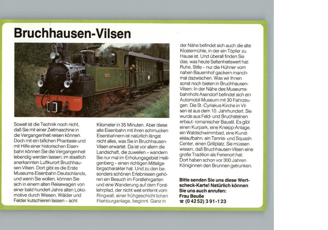 Bruchhausen-Vilsen Eisenbahn