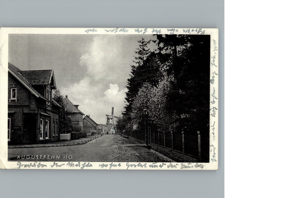 Augustfehn Windmuehle