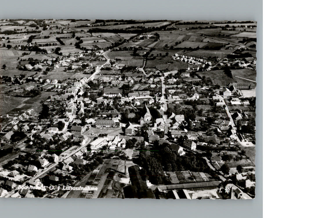 Bockhorn Friesland Fliegeraufnahme