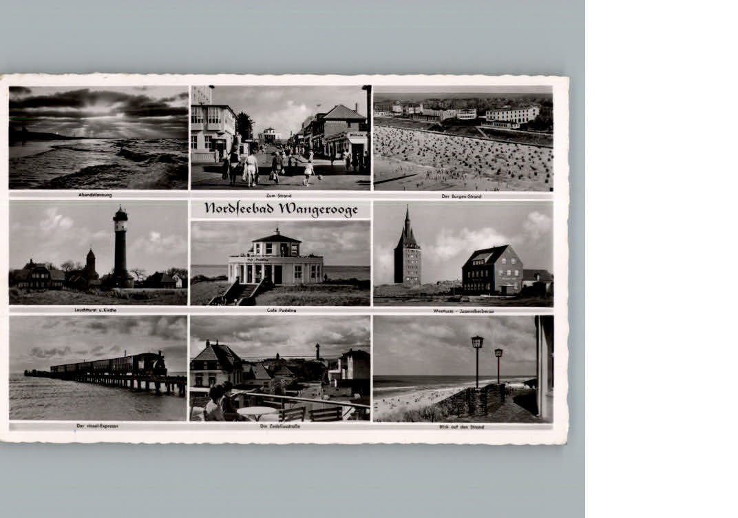 Wangerooge Nordseebad Leuchtturm