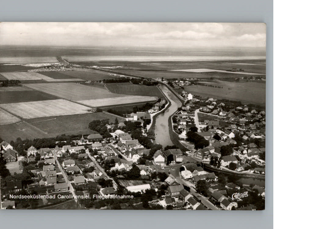 Carolinensiel Ostfriesland Fliegeraufnahme