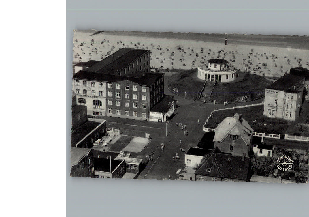 Wangerooge Nordseebad Luftaufname