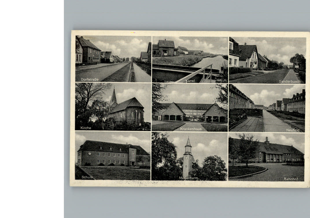 Sande Friesland Krankenhaus Bahnhof