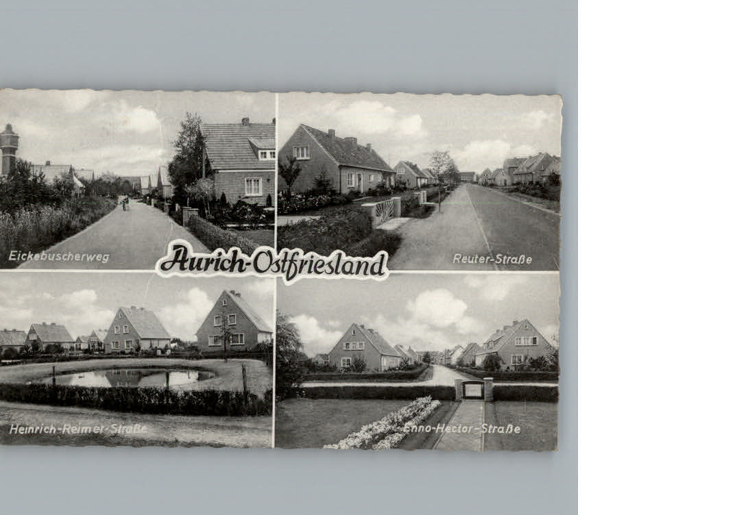 Aurich Ostfriesland Reuterstrasse Heinrich-Reimer Strasse
