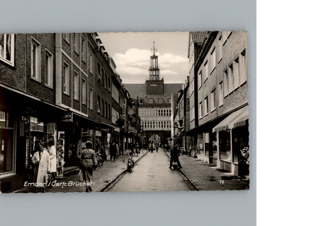 Emden Ostfriesland Brueckstrasse