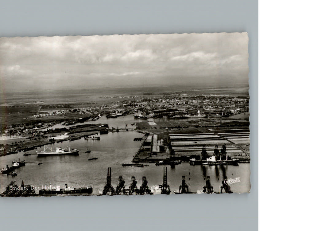 Emden Ostfriesland Luftaufnahme