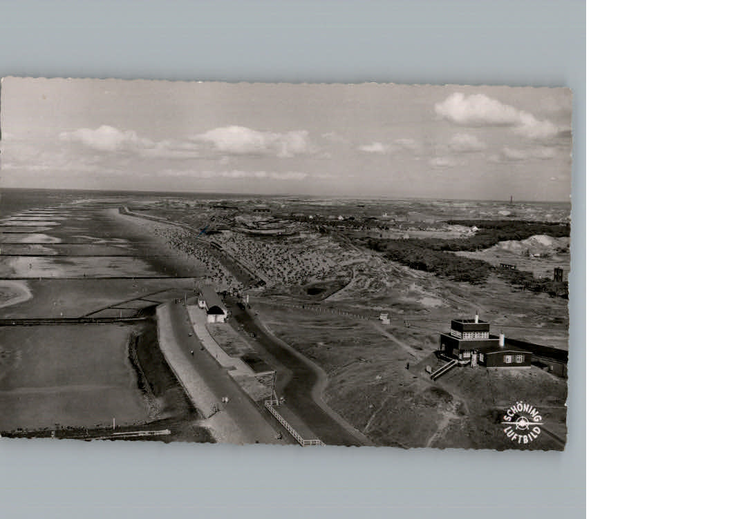Norderney Nordseebad Luftaufnahme