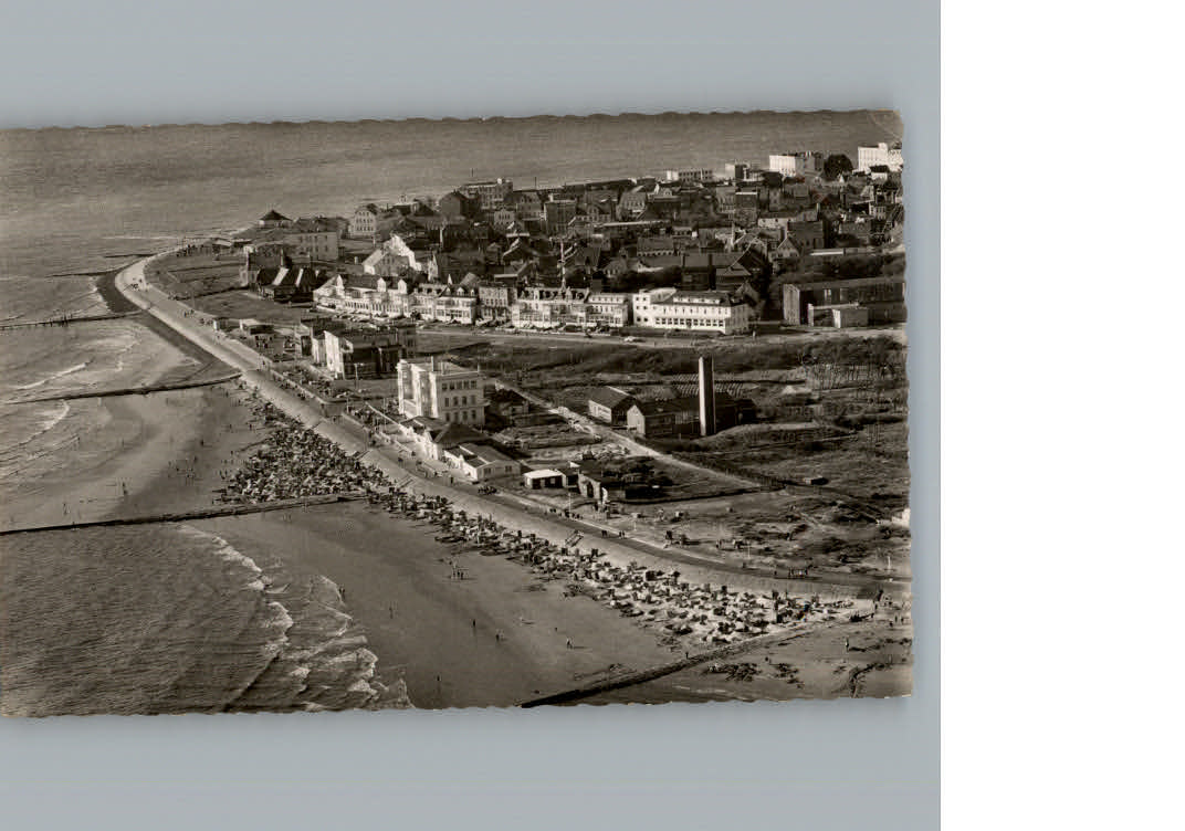 Norderney Nordseebad Luftaufnahme