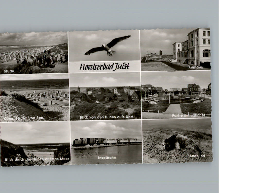 Juist Nordseebad Bahnhof Eisenbahn