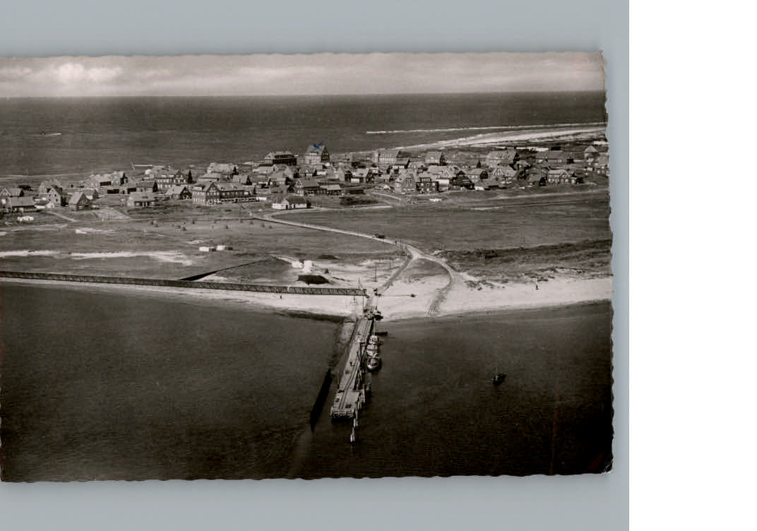 Baltrum Nordseebad Luftaufnahme