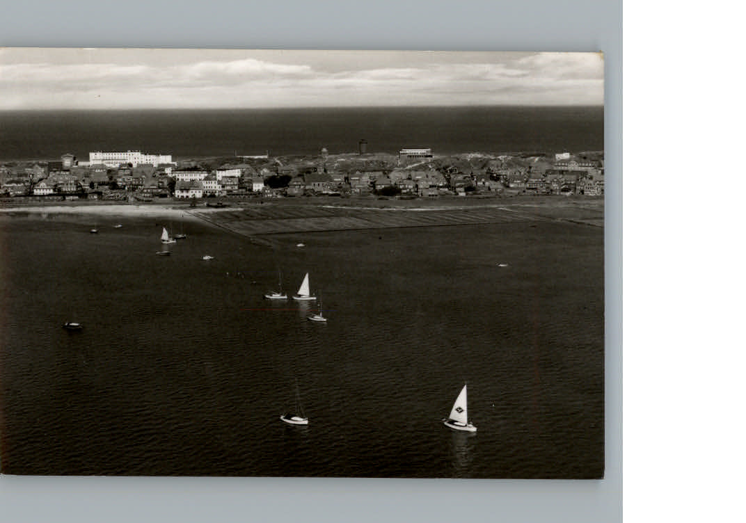 Juist Nordseebad Luftaufnahme